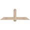Ekena Millwork Eugene Smooth Timber Gable Bracket, Douglas Fir, 60"W x 22"H x 5 1/2"D x 5 1/2"F, 9/12 Pitch GBW060X22X0606EUG00SDF - alternate 1